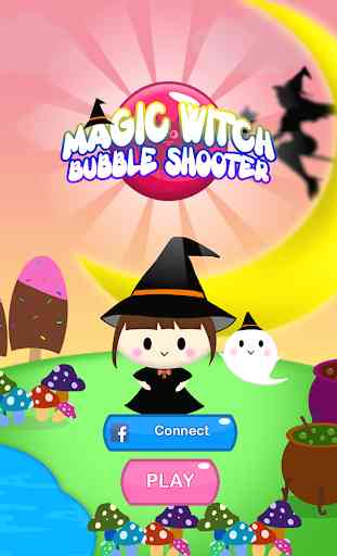Bruja mágica: Bubble Shooter 1