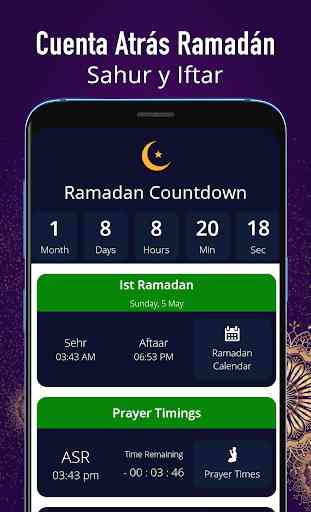 Calendario de ramadan 2019 1