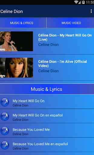 Celine Dion Popular Songs | Video Collection 2