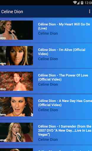 Celine Dion Popular Songs | Video Collection 4