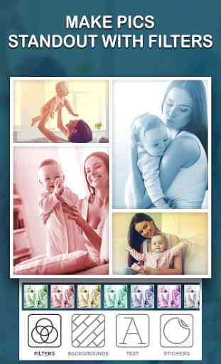 Collage de fotos de bebé 3