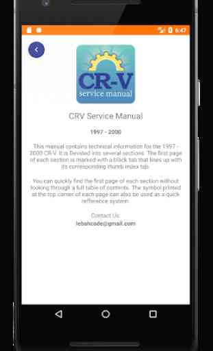 CR-V Service Manual 4