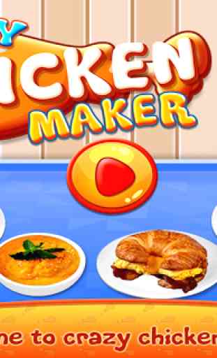 Crazy Chicken Maker - Kitchen Chef Cooking Game 4