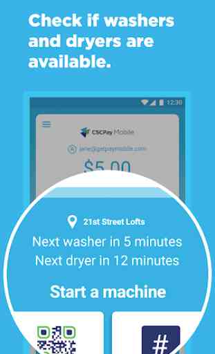 CSCPay Mobile - Coinless Laundry System 4