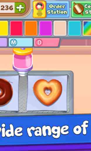 Donut Truck - Cafe Kitchen Cooking Games 3