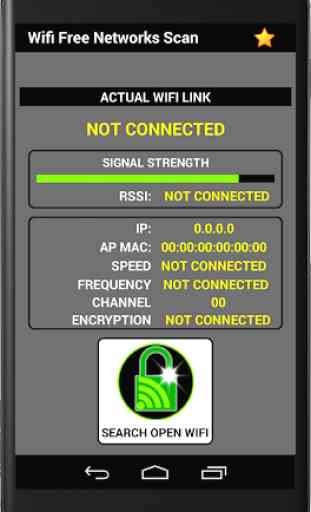 Escaner de Redes Wifi Abiertas 2