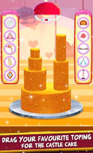 Fairy Princess Castle Wedding Cake - Bake Decorate 4