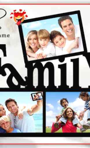 Family Photo Frame: Family Collage Photo 1