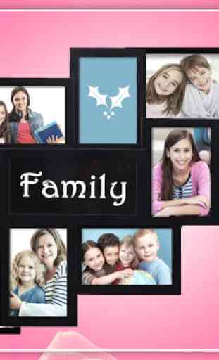 Family Photo Frame: Family Collage Photo 4