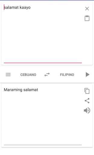 Filipino Tagalog Cebuano Translator 1