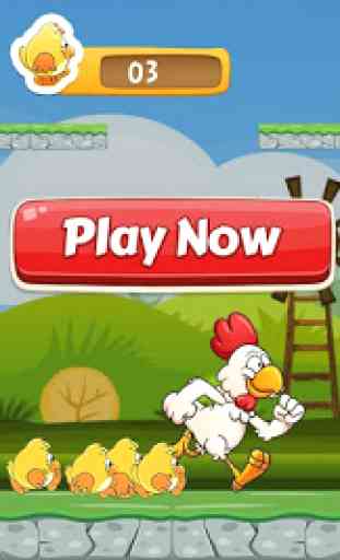 Flicky chicky: plataforma de Chicken Jumping 3