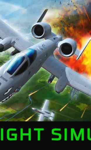 Flight Sim: A-10 Warthog Bomber 1