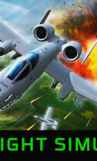 Flight Sim: A-10 Warthog Bomber 3