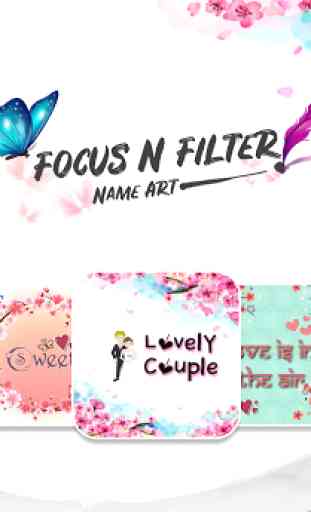 Focus-N-Filter : Name Art 1