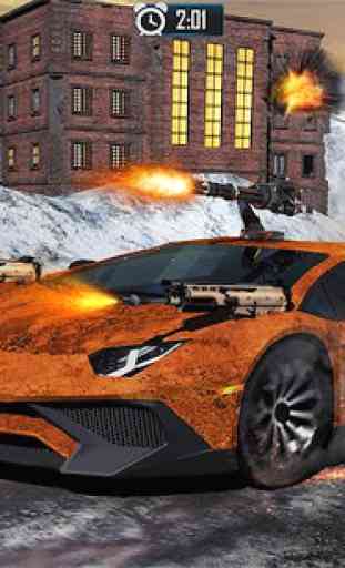 Furious Death Car Snow Racing: Armored Cars Battle 1