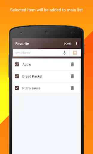 Grocery Shopping List - grocery list app 4