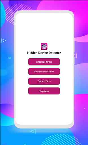 Hidden devices detector : Detect spy devices 3
