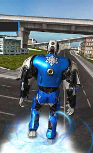 Ice Hero Robot 3D: Flying Robot Fighting Game 4