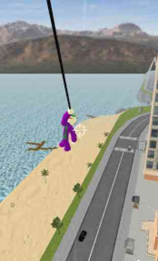 Joker Stickman Rope Hero Ganagster World 3