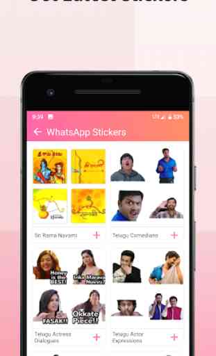Kulfy: Telugu GIF, WhatsApp Stickers, Status Video 3