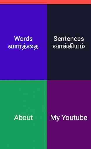 Learn Hindi through Tamil 2