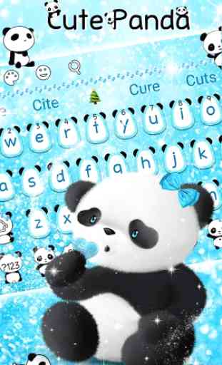 Lindo teclado Panda 2