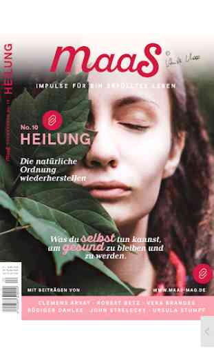 maaS Magazin 1
