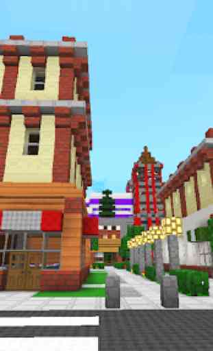 Mini Craftsman City Building Games 1