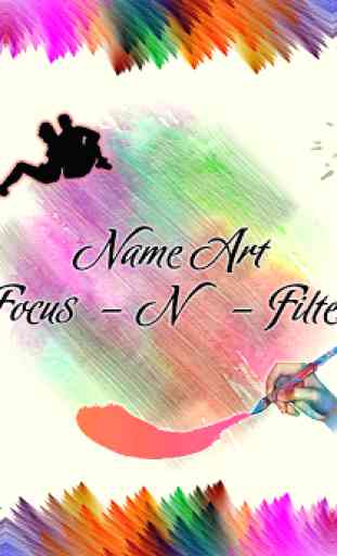Name Art - Focus n filter 1