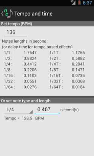 Note Converter with Tap Tempo 2