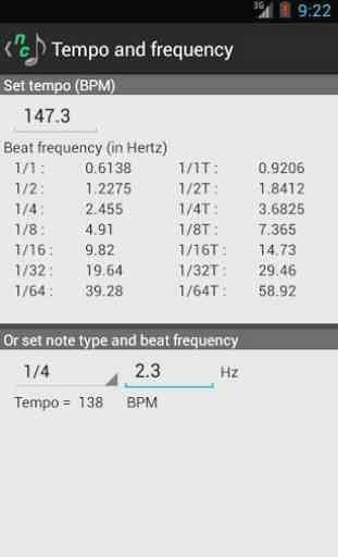 Note Converter with Tap Tempo 4