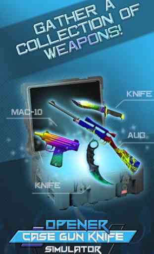 Open Case Weapon Knife Simulator 2