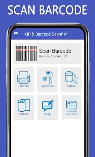 QR Code Reader, Barcode Scanner (CSV/PDF Reports) 1