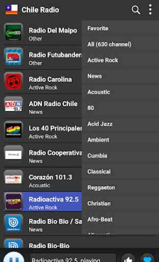 Radio Chile  -AM FM Online 2