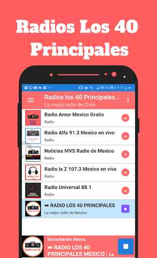 Radio los 40 Principales Mexico 1