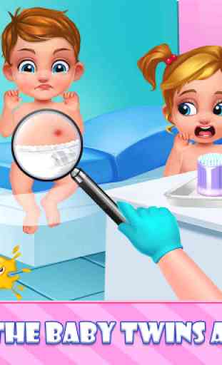 Recién nacido Sweet Baby Twins 2: Cuidado del bebé 2