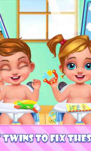 Recién nacido Sweet Baby Twins 2: Cuidado del bebé 3