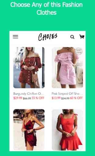 Ropa de mujer barata aplicación de compra en línea 2