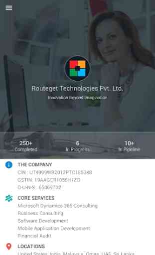 Routeget Technologies  - Microsoft Dynamics 365 1