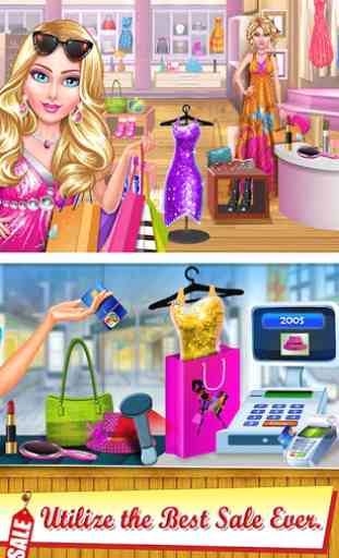 simulador de compras tienda de moda: juego chica 3