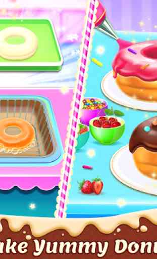 Sweet Bakery Chef Mania: Juegos de panadero para n 3