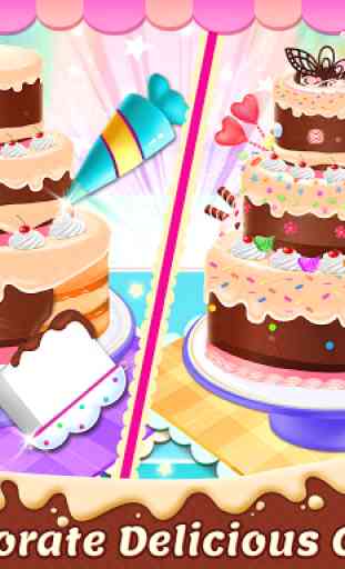 Sweet Bakery Chef Mania: Juegos de panadero para n 4