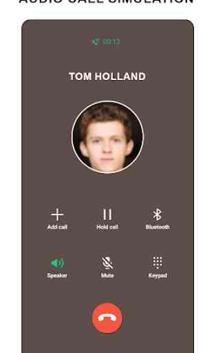 Tom Holland Fake video Call Simulation 4