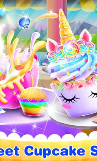 Unicorn Cupcake Maker- Baking Games For Girls 1