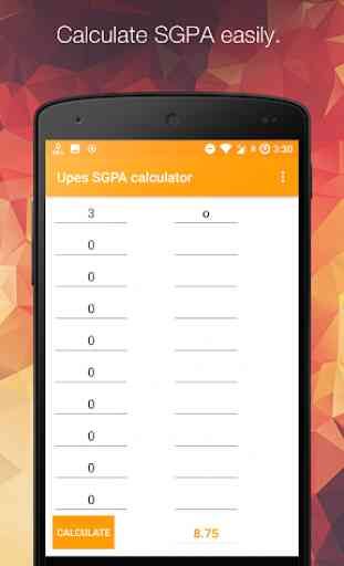 UPES SGPA Calculator(FREE) 1