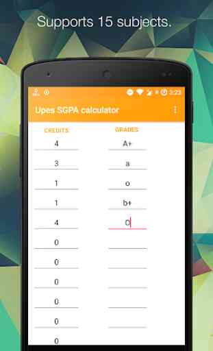 UPES SGPA Calculator(FREE) 2