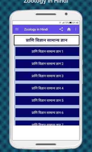 Zoology App in Hindi, Zoology Gk App in Hindi 1