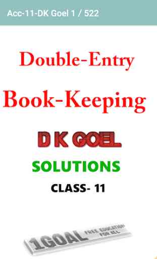 Account Class-11 Solutions (D K Goel) 2