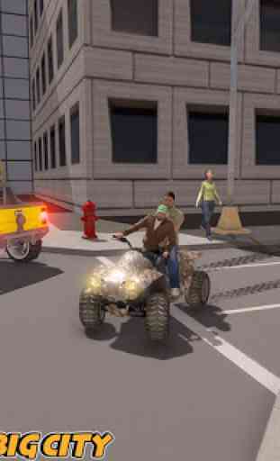 ATV Taxi Driver: simulador de Quad Bike 2019 3