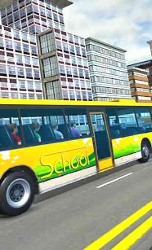 Autobús escolar entrenador conductor 2019 4